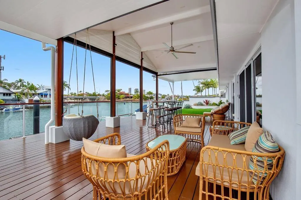 Stunning 4Br House With Pool & Waterfront View Villa Gold Coast 0*,  Australia